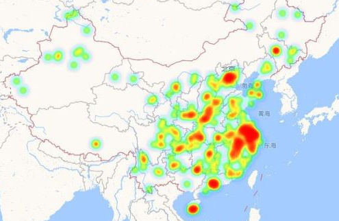 百度热力图数据是实时的吗?